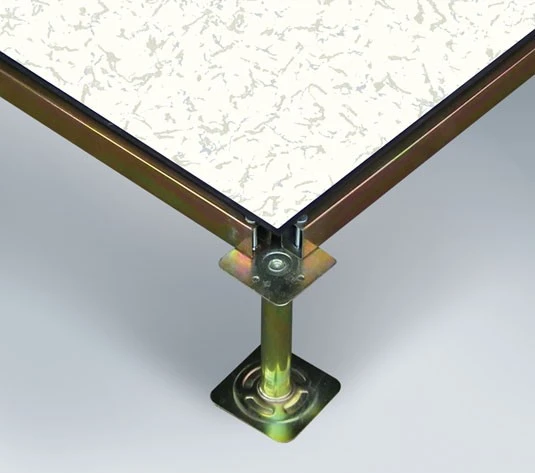 anti static low profile raised access flooring system